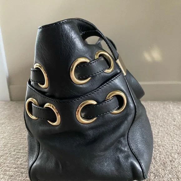 Authentic Jimmy Choo large black shoulder bag - Picture 4 of 7